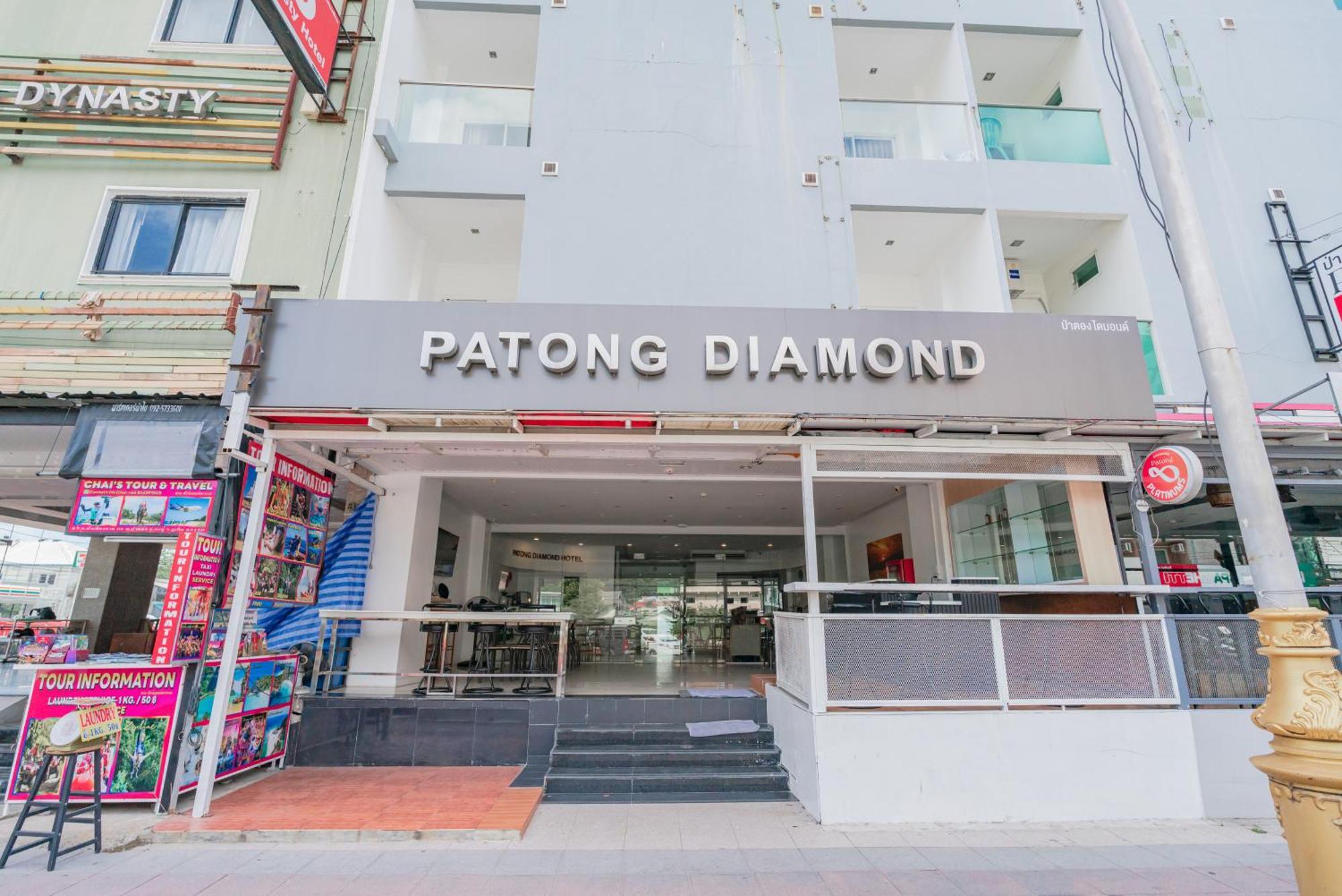 Patong Diamond Hotel Экстерьер фото